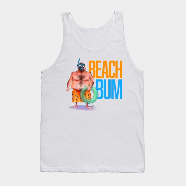 Beach Bum 2 Tank Top by TrevorIrvin